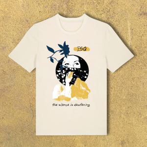 The Silence is Deafening | Natural Raw Unisex Tee